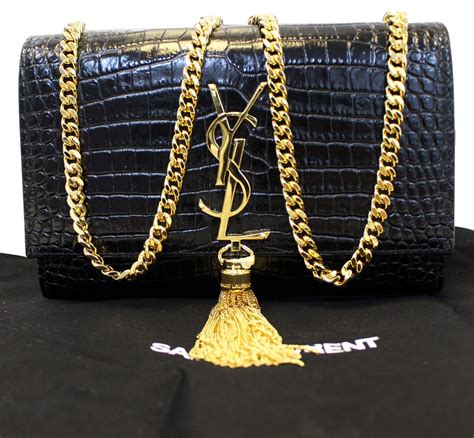 ysl triangle bag gold|ysl black handbag gold chain.